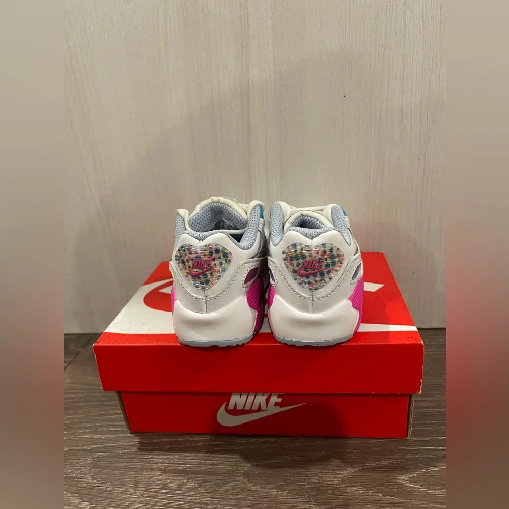 Nike Air Max 90 Leather SE - Bright Colors (TD) - Picture 3 of 7